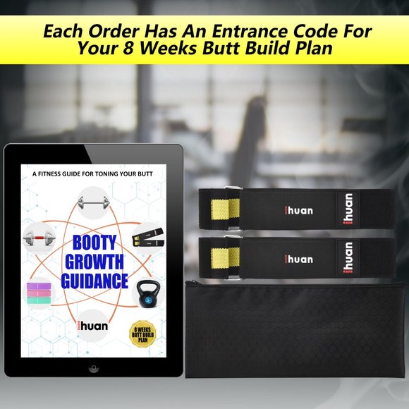 Blood Flow Restriction Bands for Women-Booty: Glute Bands 8 week Guide EBook - Picture 3 of 10